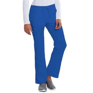 Careisma by Sofia Vergara Blue Moderate Rise Drawstring Pants Scrub, L